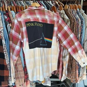 UPCYCLED flannel ft. Pink Floyd